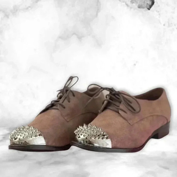 DOLLHOUSE SPIKE TOED OXFORDS. MULTIPLE SIZES - Picture 6 of 10